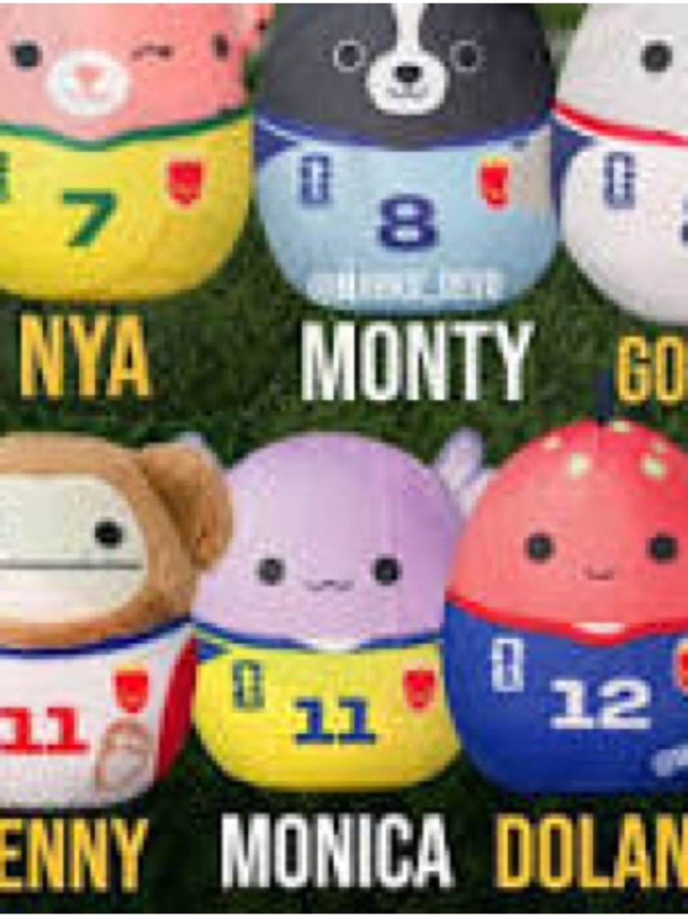 McDonald’s x FIFA World Cup “11” Monica Squishmallows Happy Meal 2026 Toy